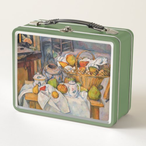 Paul Cezanne _ Still Life with Basket Metal Lunch Box