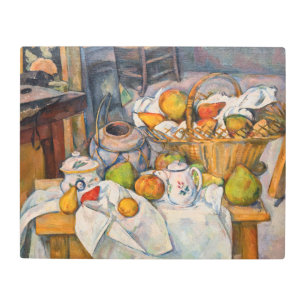 Paul Cezanne - Still Life with Basket Metal Print