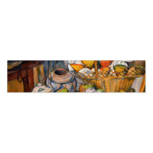 Paul Cezanne - Still Life with Basket Napkin Bands