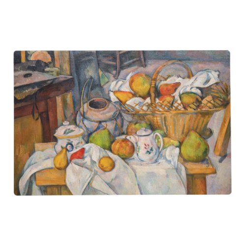 Paul Cezanne _ Still Life with Basket Placemat