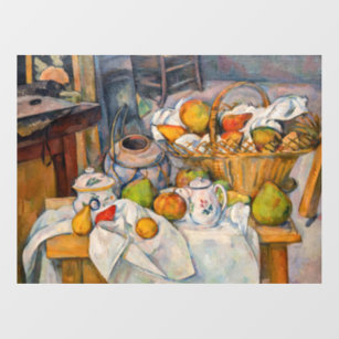 Paul Cezanne - Still Life with Basket Wall Decal