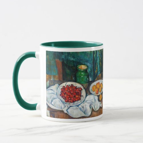 Paul Cezanne _ Still Life with Cherries and Peachs Mug