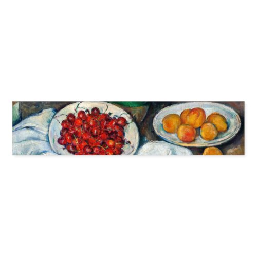 Paul Cezanne _ Still Life with Cherries and Peachs Napkin Bands