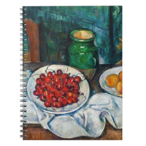 Paul Cezanne _ Still Life with Cherries and Peachs Notebook