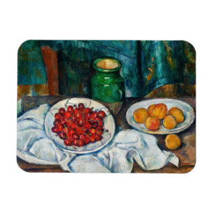 Paul Cezanne - Still Life with Cherries & Peaches Magnet