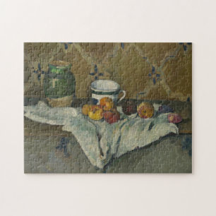 Paul Cezanne   Still Life with Jar, Cup, and Apple Jigsaw Puzzle