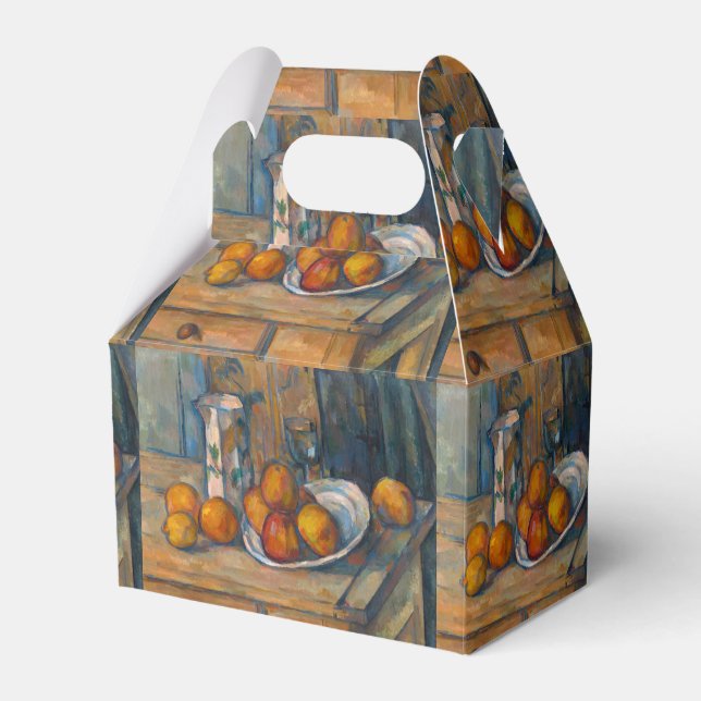 Paul Cezanne - Still Life with Milk Jug and Fruits Favor Boxes (Front Side)