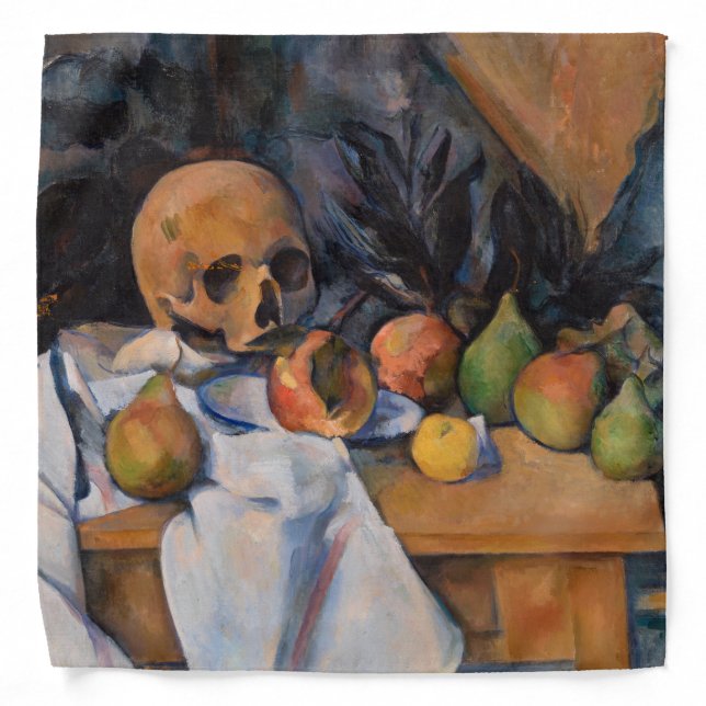 Paul Cezanne - Still Life with Skull Bandana (Front)