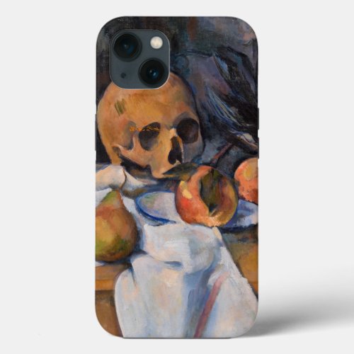 Paul Cezanne _ Still Life with Skull iPhone 13 Case