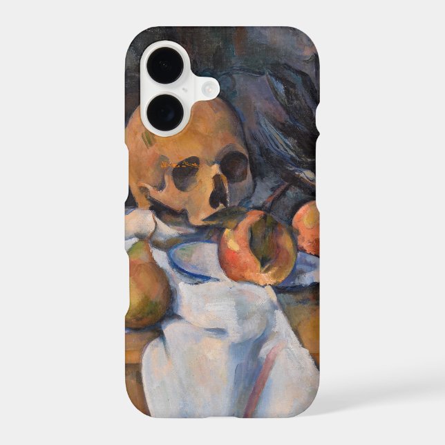 Paul Cezanne - Still Life with Skull Case-Mate iPhone Case (Back)