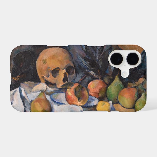 Paul Cezanne - Still Life with Skull Case-Mate iPhone Case (Back (Horizontal))