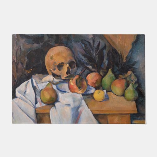 Paul Cezanne _ Still Life with Skull Doormat