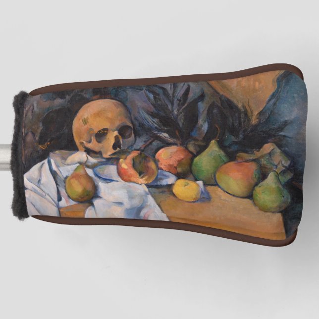 Paul Cezanne - Still Life with Skull Golf Head Cover (Front)