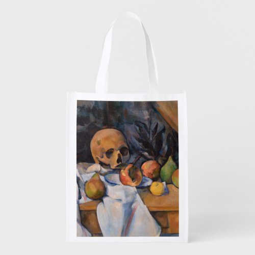 Paul Cezanne _ Still Life with Skull Grocery Bag