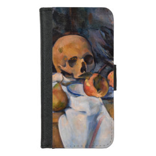 Paul Cezanne - Still Life with Skull iPhone 8/7 Wallet Case