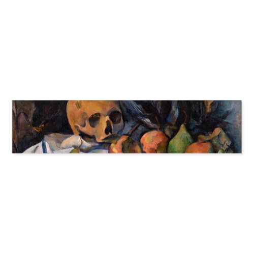 Paul Cezanne _ Still Life with Skull Napkin Bands
