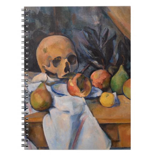Paul Cezanne _ Still Life with Skull Notebook