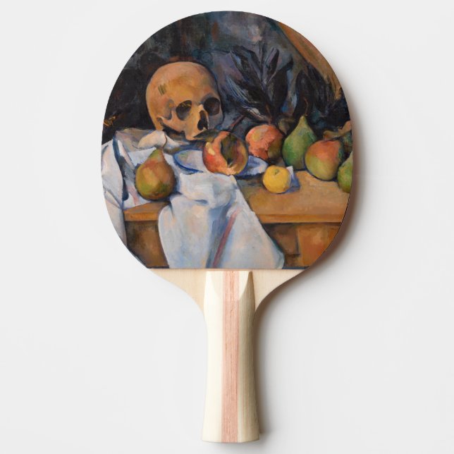 Paul Cezanne - Still Life with Skull Ping Pong Paddle (Front)