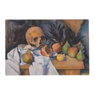 Paul Cezanne - Still Life with Skull Placemat