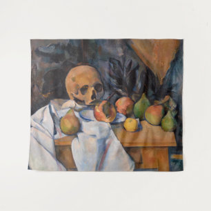 Paul Cezanne - Still Life with Skull Tapestry