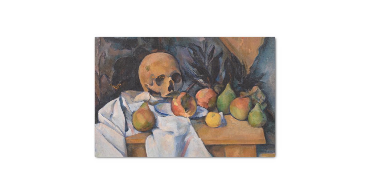 cezanne still life skulls