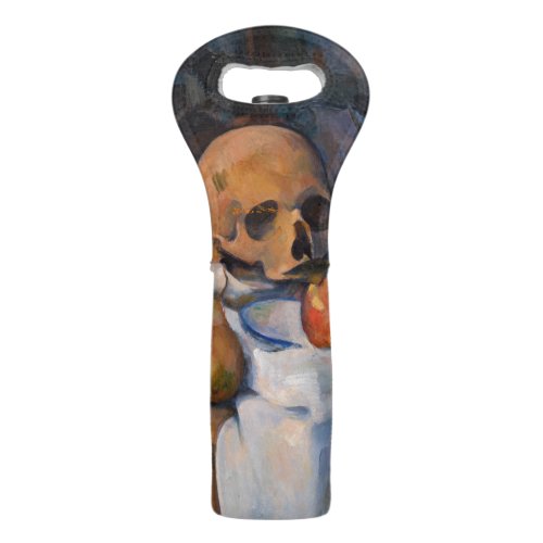 Paul Cezanne _ Still Life with Skull Wine Bag