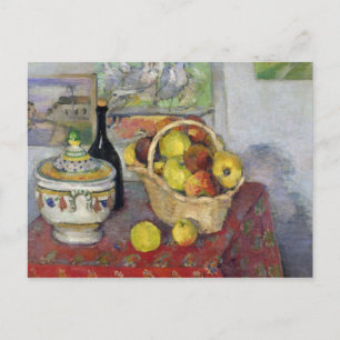 Paul Cezanne   Still Life with Tureen, c.1877 Postcard