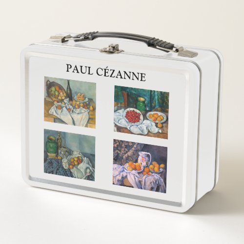 Paul Cezanne  _ Still Lifes Masterpieces Selection Metal Lunch Box