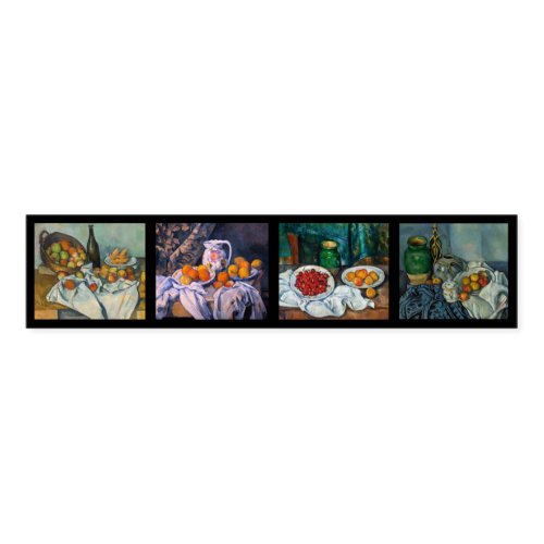 Paul Cezanne  _ Still Lifes Masterpieces Selection Napkin Bands