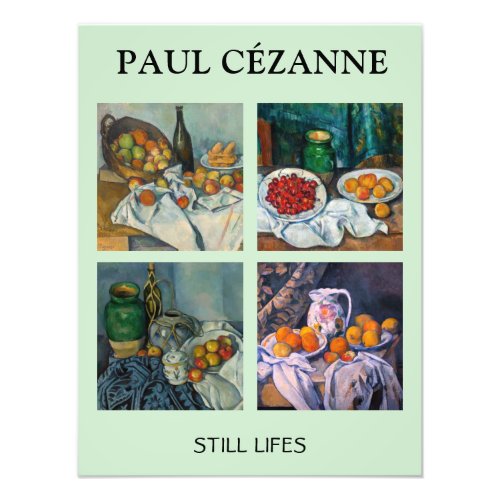 Paul Cezanne  _ Still Lifes Masterpieces Selection Photo Print