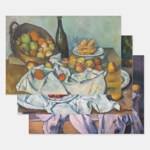 Paul Cezanne - Still Lifes Masterpieces Selection Wrapping Paper Sheets