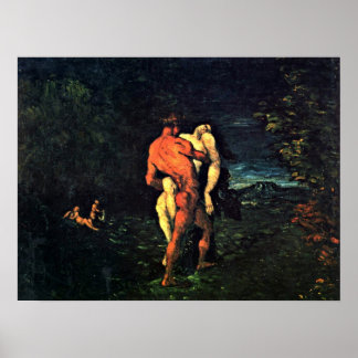 Paul Cezanne - The Abduction Poster