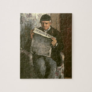 Paul Cezanne The Artist's Father, Reading "L'�v� Jigsaw Puzzle