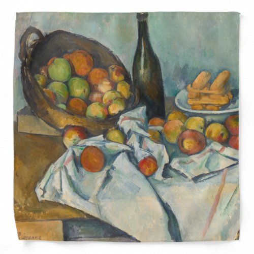 Paul Cezanne _ The Basket of Apples Bandana