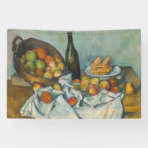 Paul Cezanne - The Basket of Apples Banner