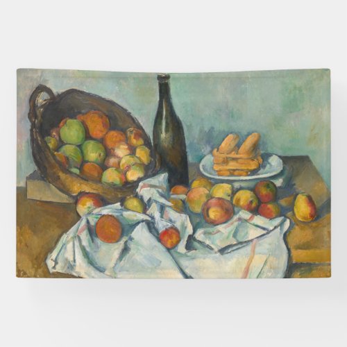 Paul Cezanne _ The Basket of Apples Banner