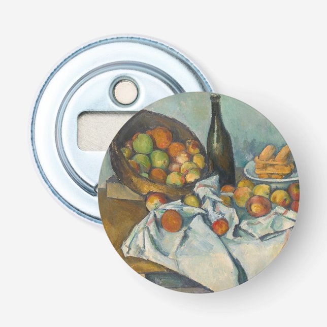 Paul Cezanne - The Basket of Apples Bottle Opener (Front)