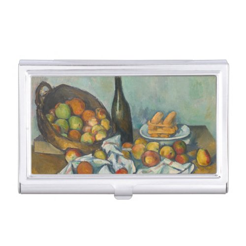 Paul Cezanne _ The Basket of Apples Business Card Case