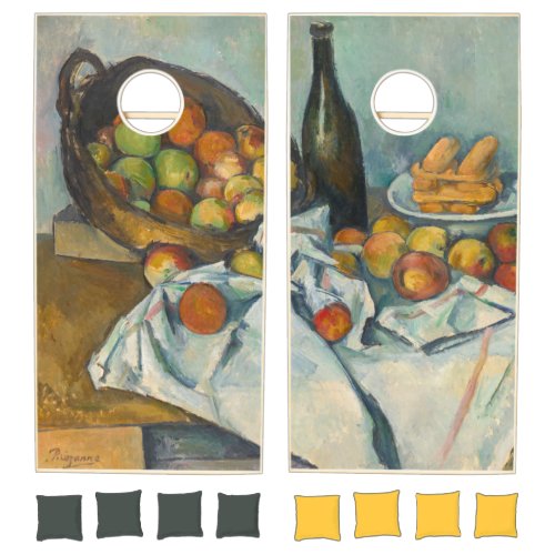 Paul Cezanne _ The Basket of Apples Cornhole Set