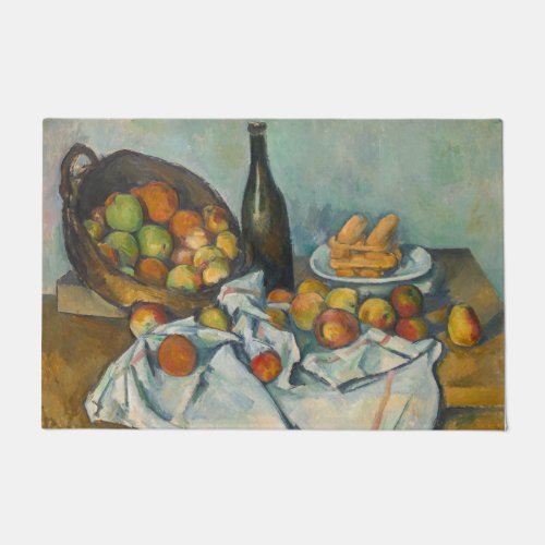 Paul Cezanne _ The Basket of Apples Doormat