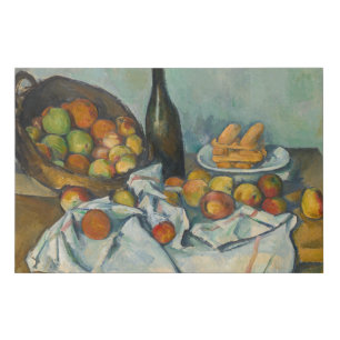 Paul Cezanne - The Basket of Apples Faux Canvas Print