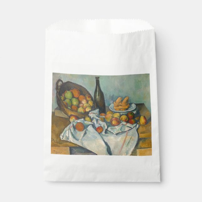 Paul Cezanne - The Basket of Apples Favor Bag (Front)