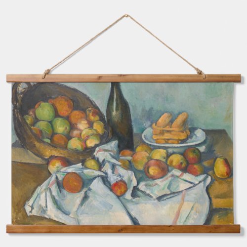 Paul Cezanne _ The Basket of Apples Hanging Tapestry