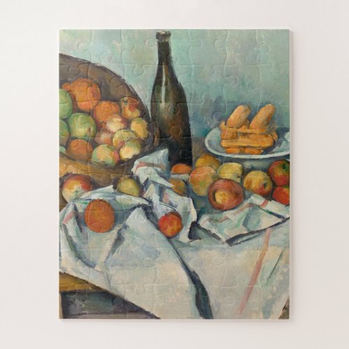 Paul Cezanne _ The Basket Of Apples Jigsaw Puzzle