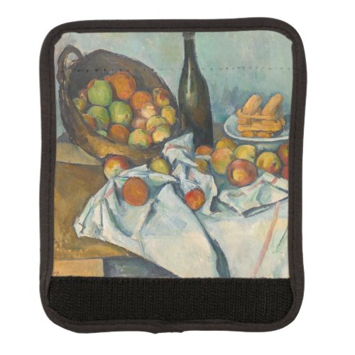 Paul Cezanne _ The Basket of Apples Luggage Handle Wrap