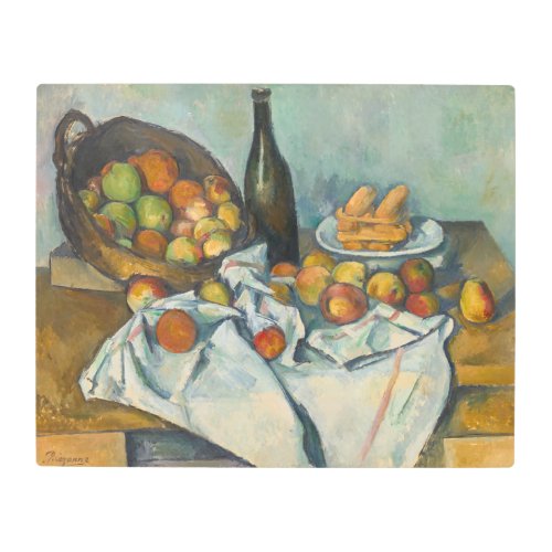 Paul Cezanne _ The Basket of Apples Metal Print