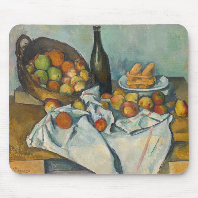 Paul Cezanne - The Basket of Apples Mouse Pad (Front)