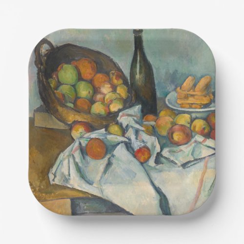 Paul Cezanne _ The Basket of Apples Paper Plates