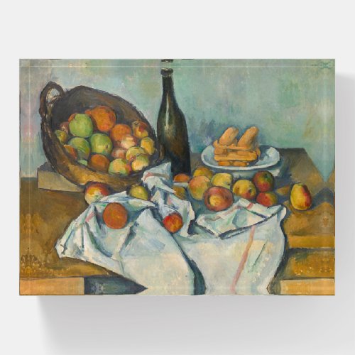 Paul Cezanne _ The Basket of Apples Paperweight