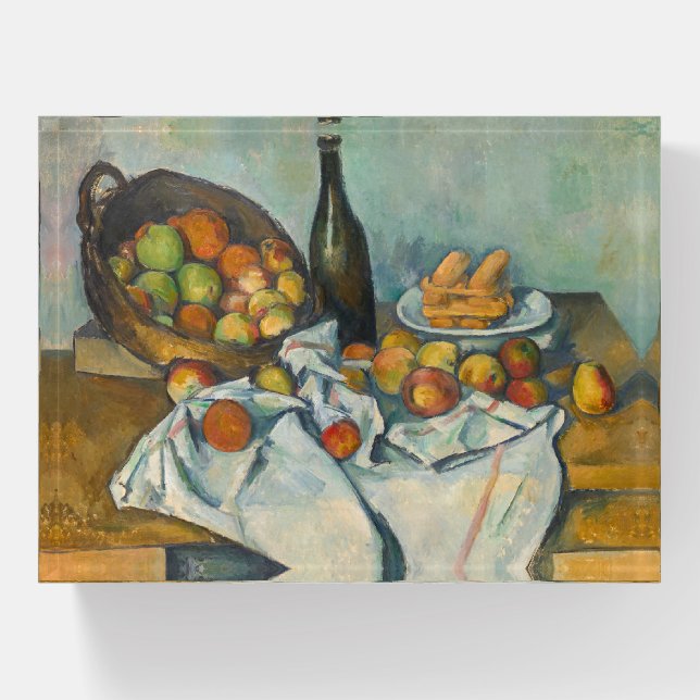 Paul Cezanne - The Basket of Apples Paperweight (Front)